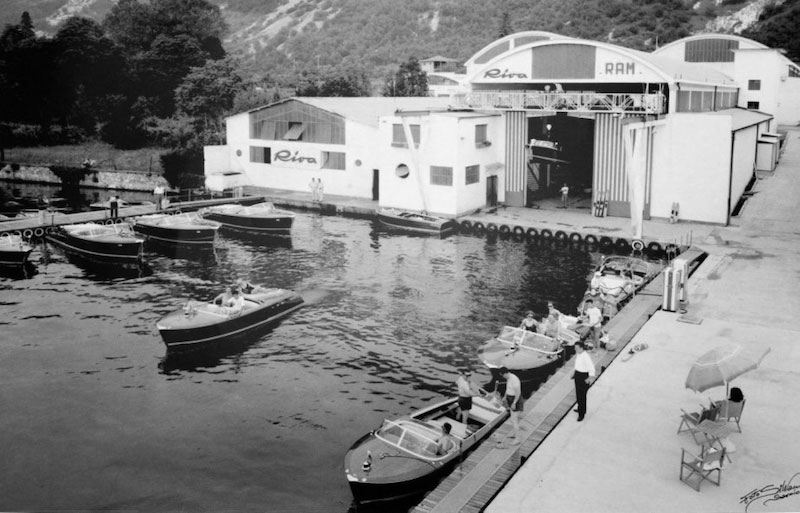 The Riva yard in Sarnico